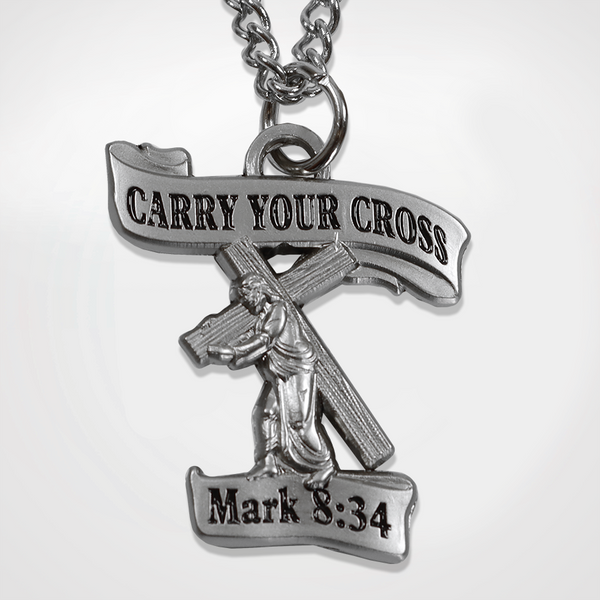 Carry Your Cross Pendant – SymbolArts Shop