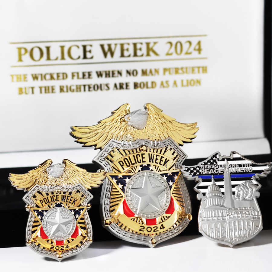2024 Police Week Badge & Coin Set