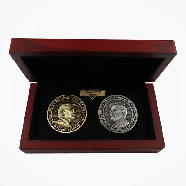 Trump - Vance Commemorative Coin Set – SymbolArts Shop