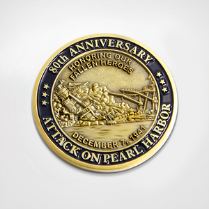 80th Anniversary of Pearl Harbor Coin
