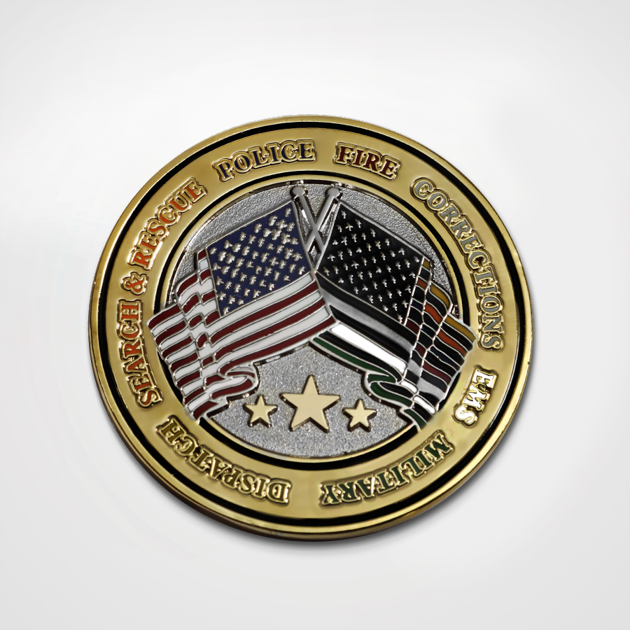 Multi-Agency First Responder Coin