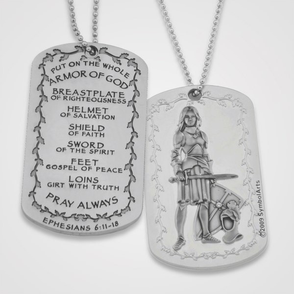 Armor of god dog tags hot sale