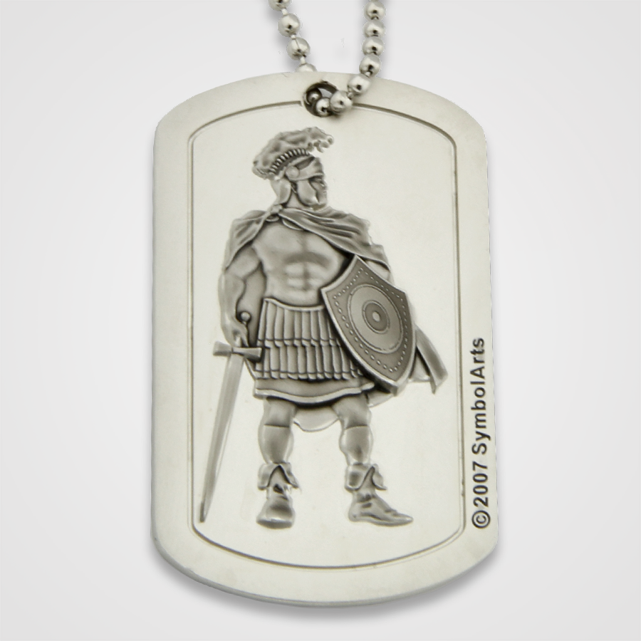 Armor of God Dog Tag Male-Front