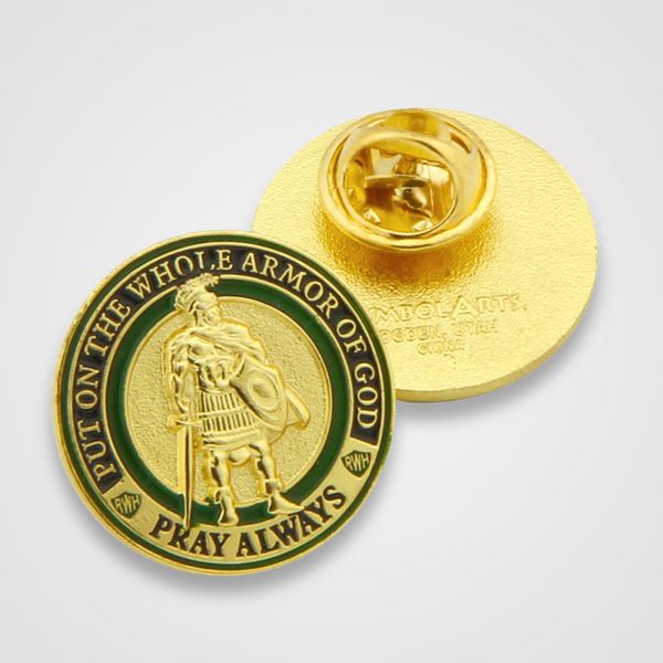 Armor of God Pin