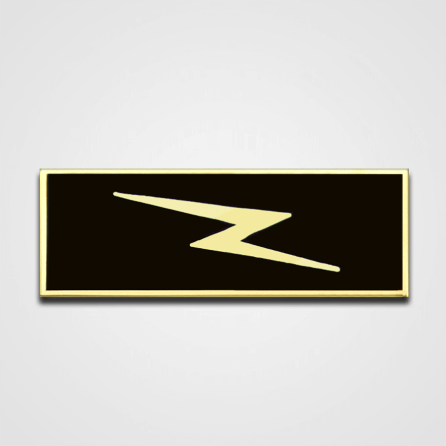 Lightning Bolt Merit Pin-Bar