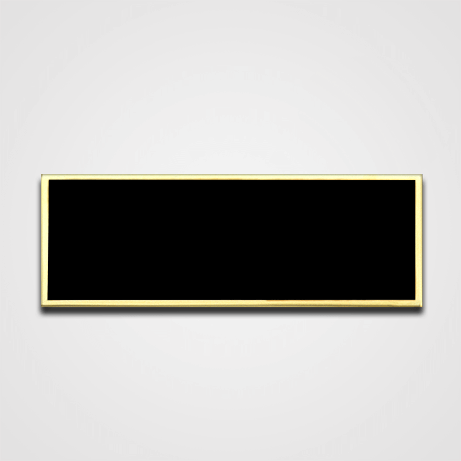 Solid Black Merit Pin-Bar
