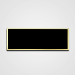 Solid Black Merit Pin-Bar