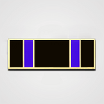 5-Stripe Black/Blue Merit Pin-Bar
