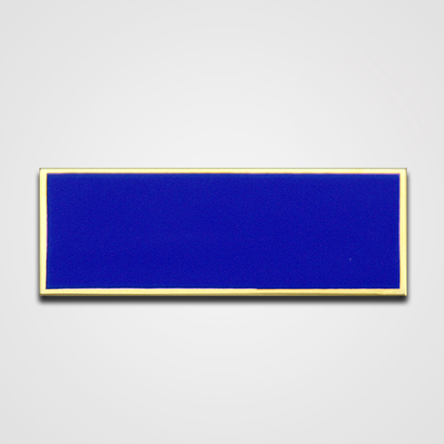 Solid Blue Merit Pin-Bar