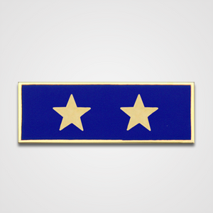 2-Star Blue Merit Pin-Bar