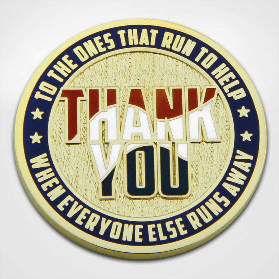 Covid-19 Thank You Coin -Front