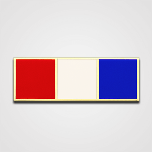 3-Stripe Red/White/Blue Merit Pin-Bar