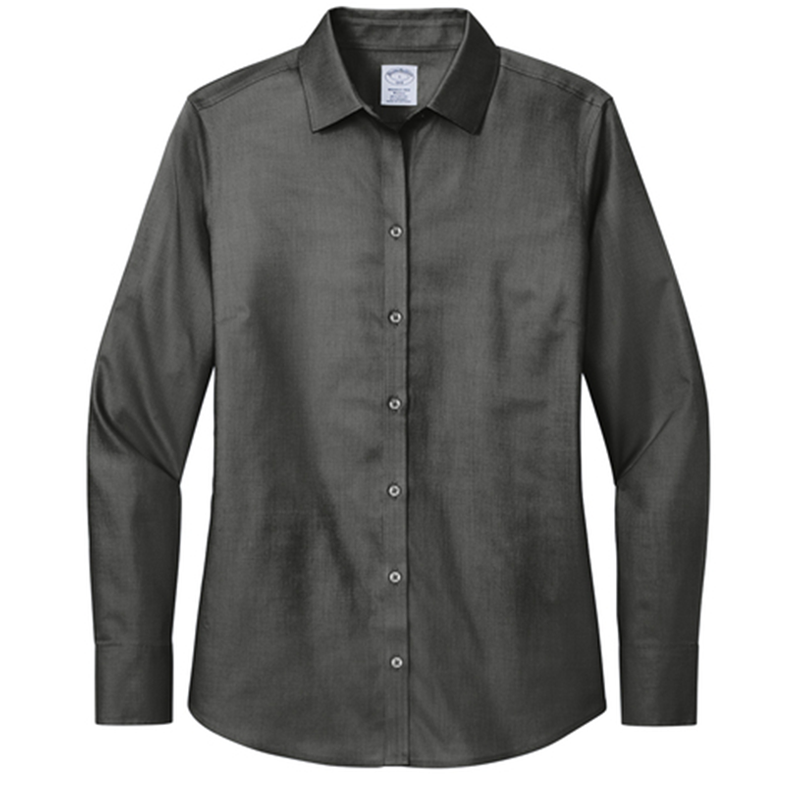 BB18003 Brooks Brothers® Women's Wrinkle-Free Stretch Nailhead Shirt