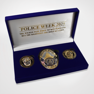 2025 Police Week Badge & Coin Set