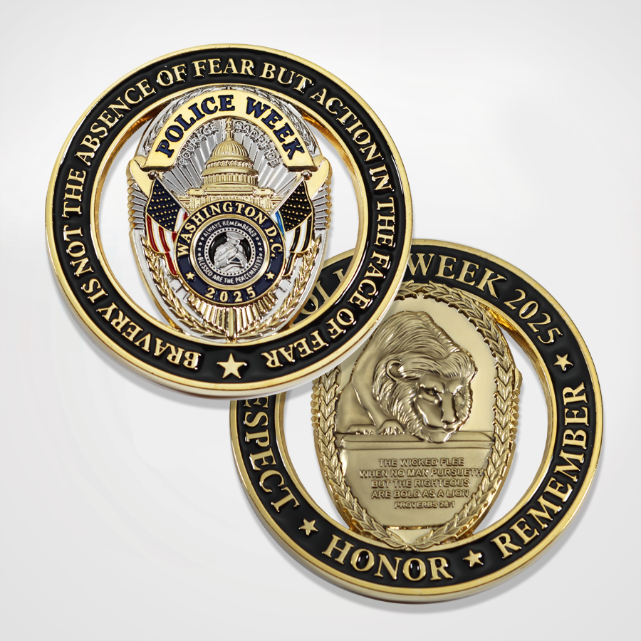 2025 Police Week Badge & Coin Set