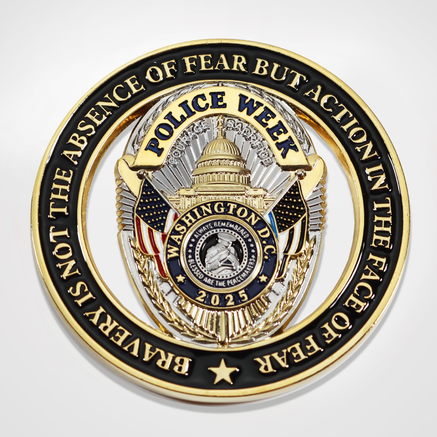 2025 Police Week Badge & Coin Set
