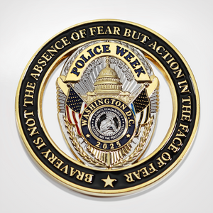 2025 Police Week Badge & Coin Set