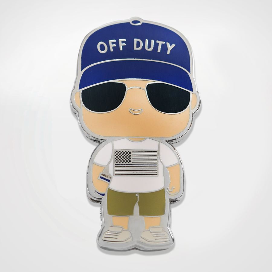On Duty / Off Duty Officer (Male) Coin