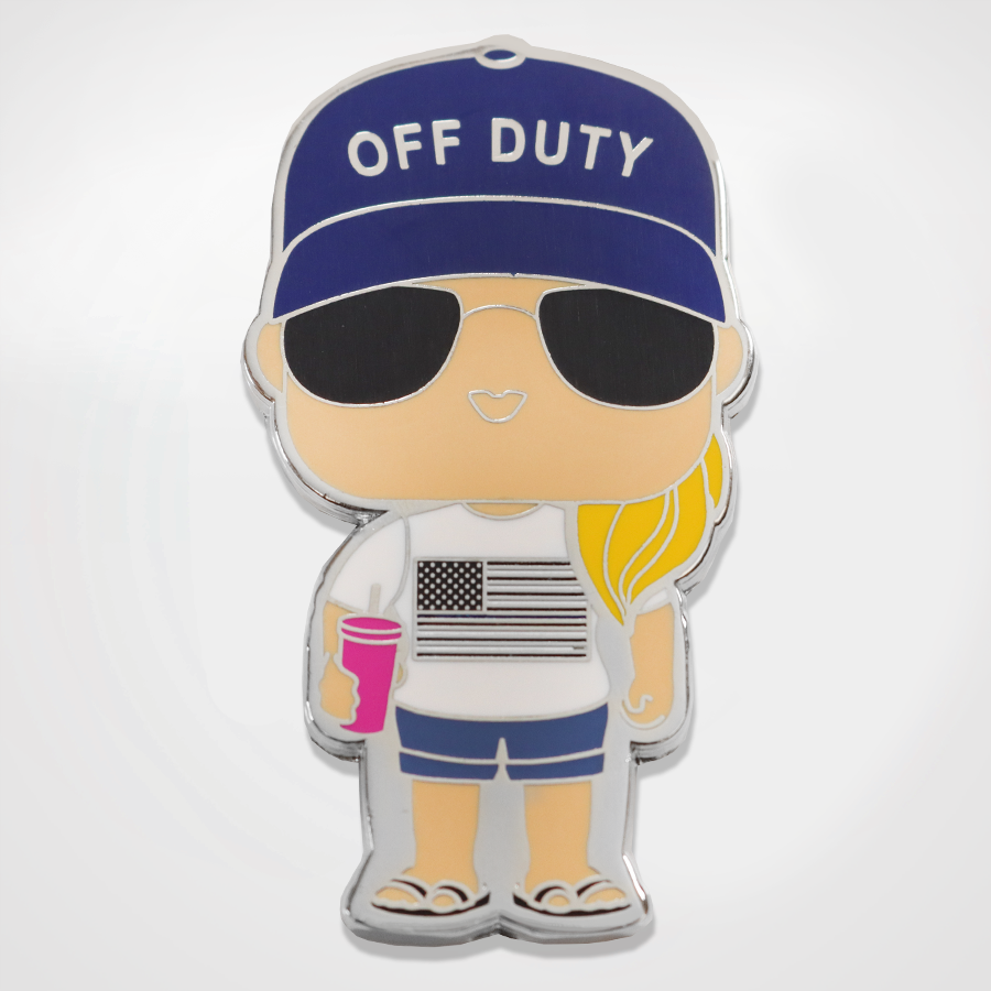 On Duty / Off Duty Officer (Female) Coin