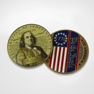 Founding Fathers Coin & Pin Set