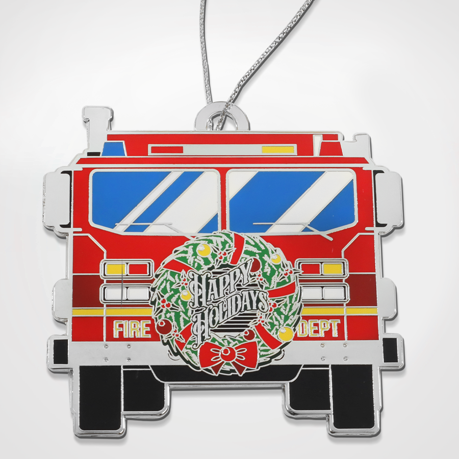 
            
                Load image into Gallery viewer, Fire Engine Ornament
            
        
