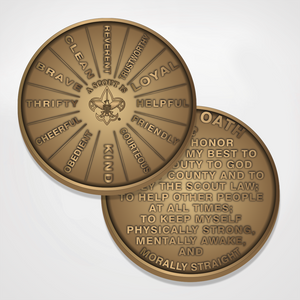 Scouting America Scout Law & Oath Coin