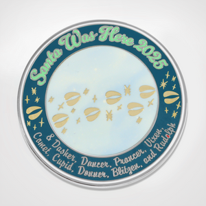 Santa Was Here Coin 2025