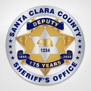 Santa Clara 175th Anniversary Uniform Badge With Belt Clip