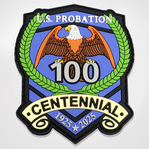 U.S. Probation Centennial PVC Patch