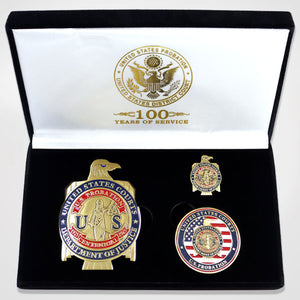 U.S. Probation Centennial Badge Set