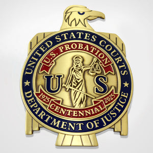 U.S. Probation Centennial Badge Set