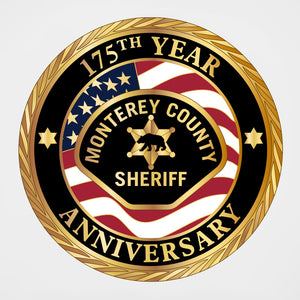 Monterey County Sheriff 175th Anniversary Coin