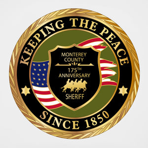 Monterey County Sheriff 175th Anniversary Coin