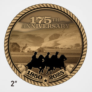 Monterey County Sheriff 175th Anniversary Bridge Coin