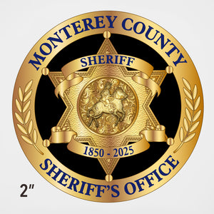 Monterey County Sheriff 175th Anniversary Memorial Coin