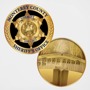 Monterey County Sheriff 175th Anniversary Memorial Coin