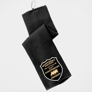 Monterey County Sheriff 175th Anniversary Golf Towel