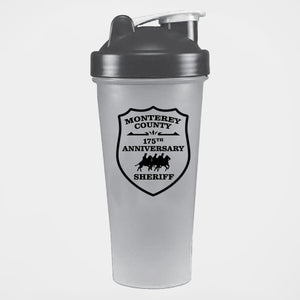 Monterey County Sheriff 175th Anniversary Shaker Bottle