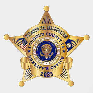 Loudoun County Sheriff Inauguration Badge