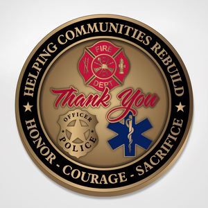 Los Angeles Fire Relief Thank You Coin