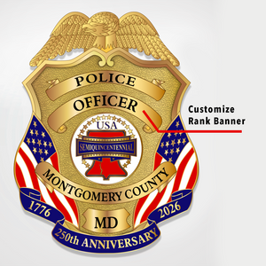 Montgomery County America 250 Anniversary Badge