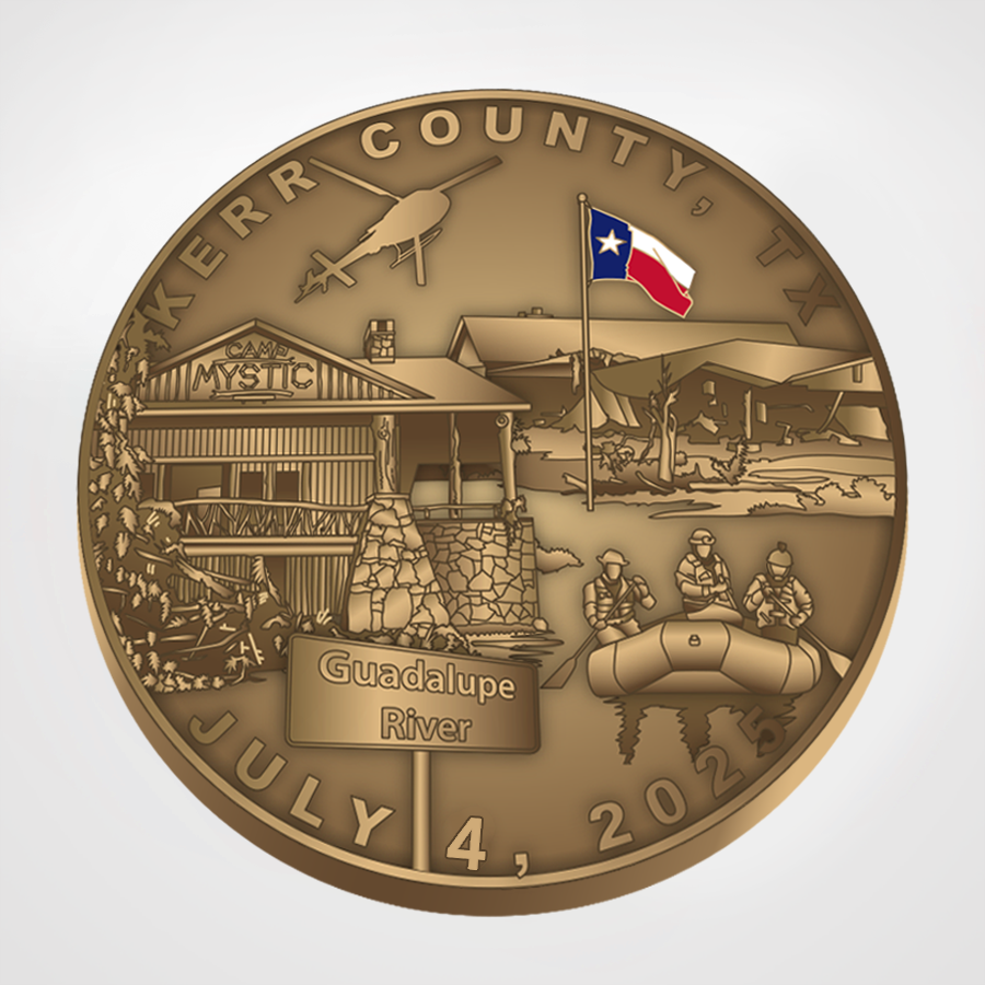 Kerr County Relief Thank You Coin