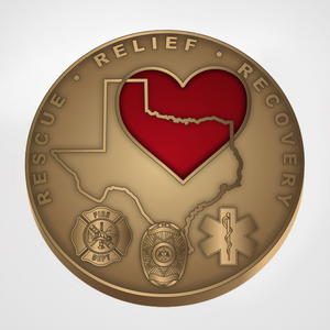 Kerr County Relief Thank You Coin