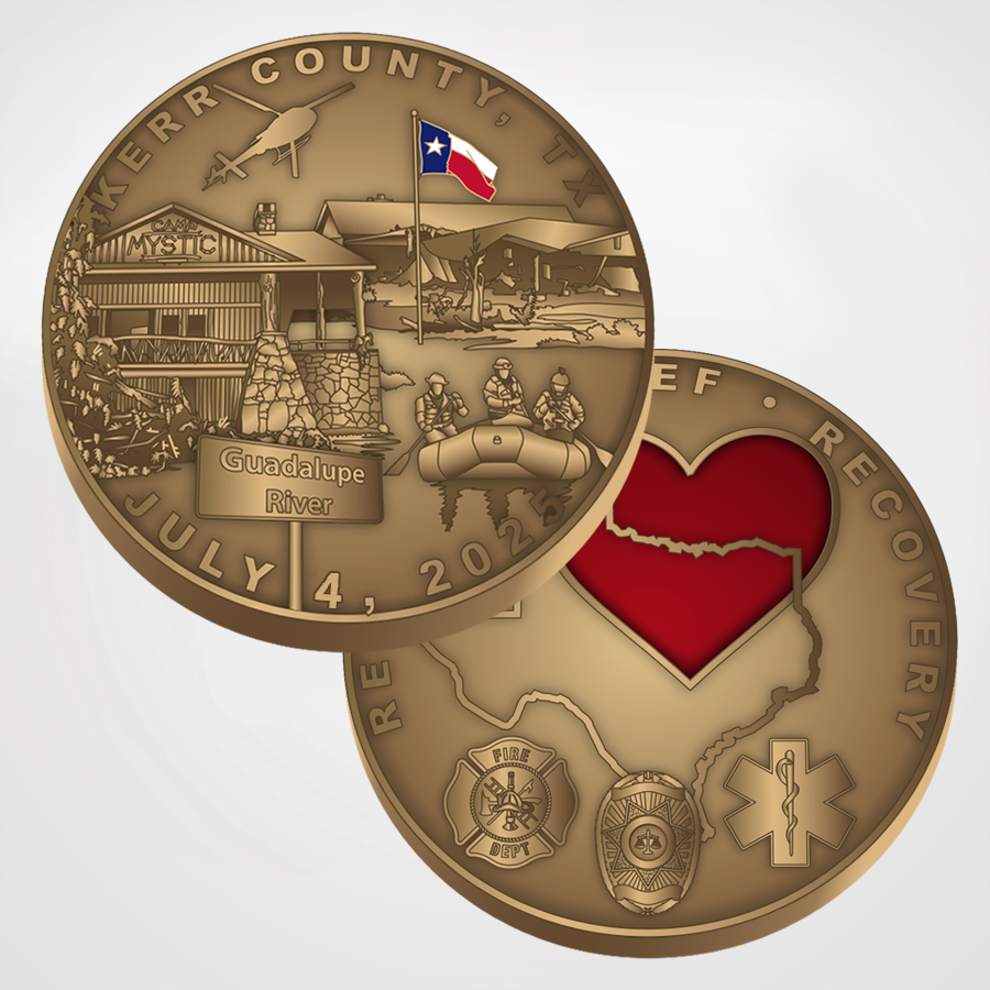 Kerr County Relief Thank You Coin