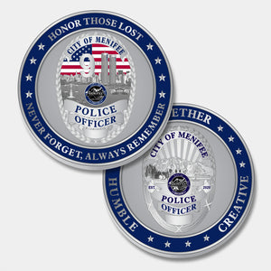 Menifee Police 9-11 Commemorative Coin