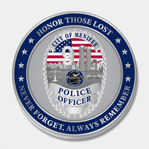 Menifee Police 9-11 Commemorative Coin