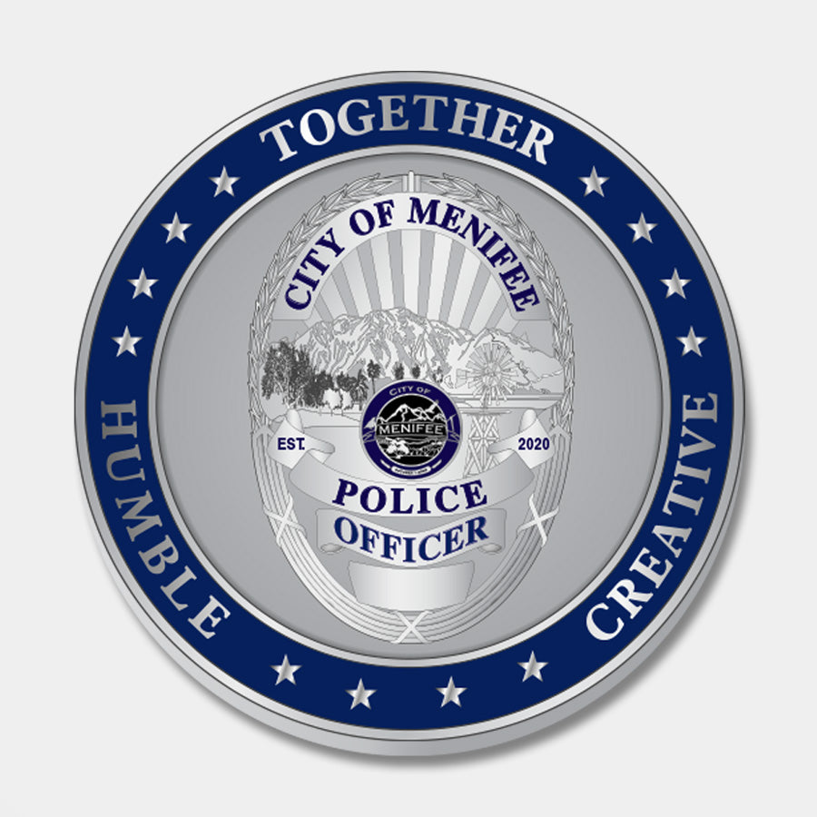 Menifee Police 9-11 Commemorative Coin