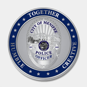 Menifee Police 9-11 Commemorative Coin