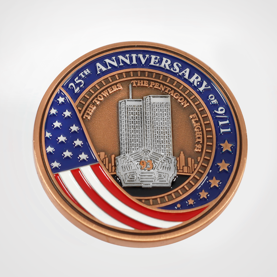 9/11 Never Forget 25th Anniversary Coin – SymbolArts Shop