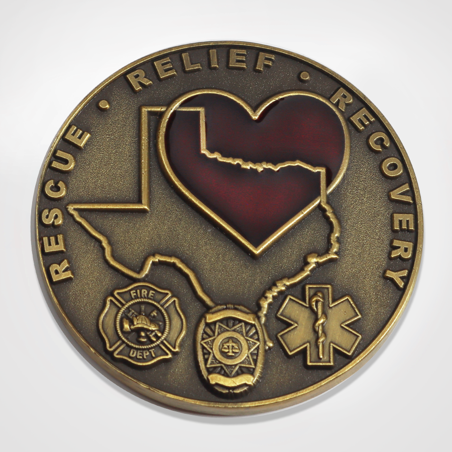 Kerr County Relief Thank You Coin